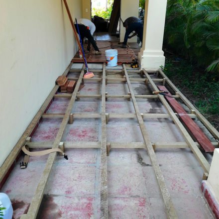 Pasillo anes Derca arquitectos en vallarta