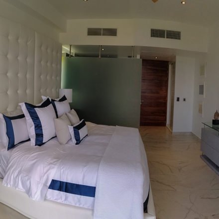 recamara decorada Calakmul remodelaciones y mantenimiento en vallarta Derca arquitectos