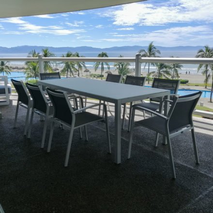 terraza decorada Calakmul Derca arquitectos